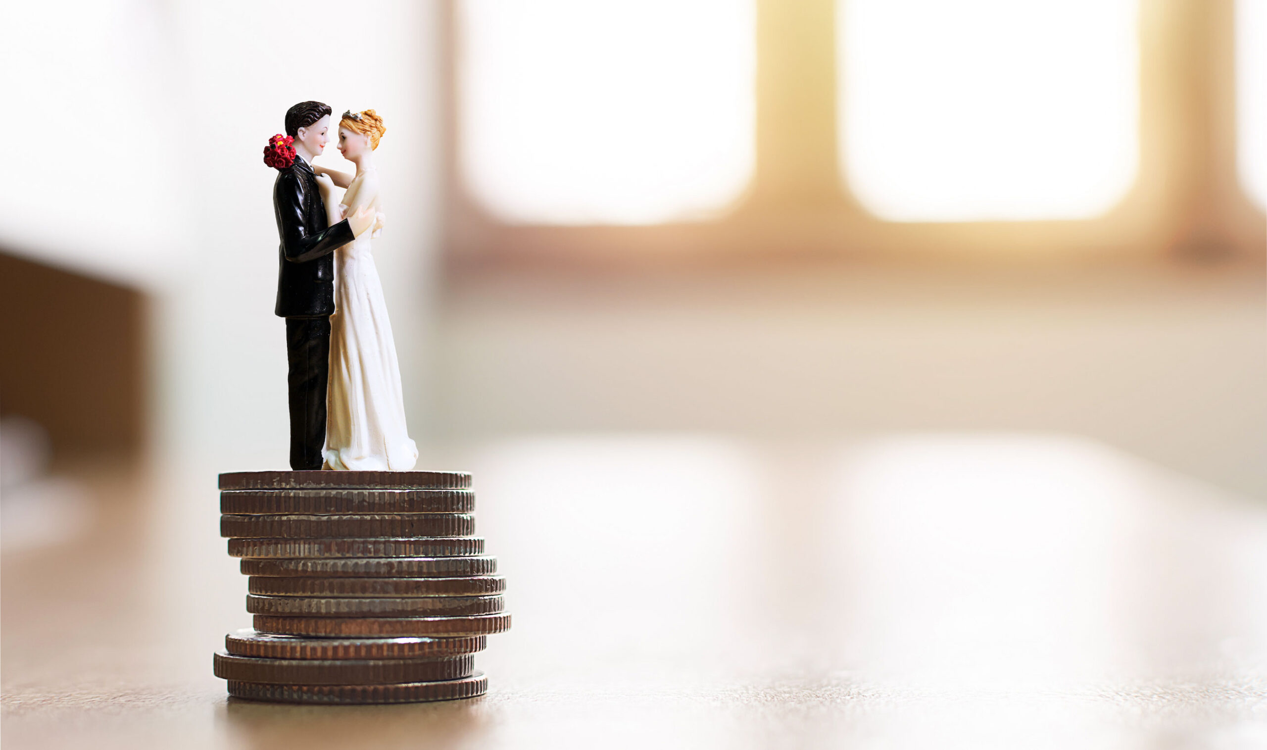 Financial save money for wedding. Prepare for marriage expenses