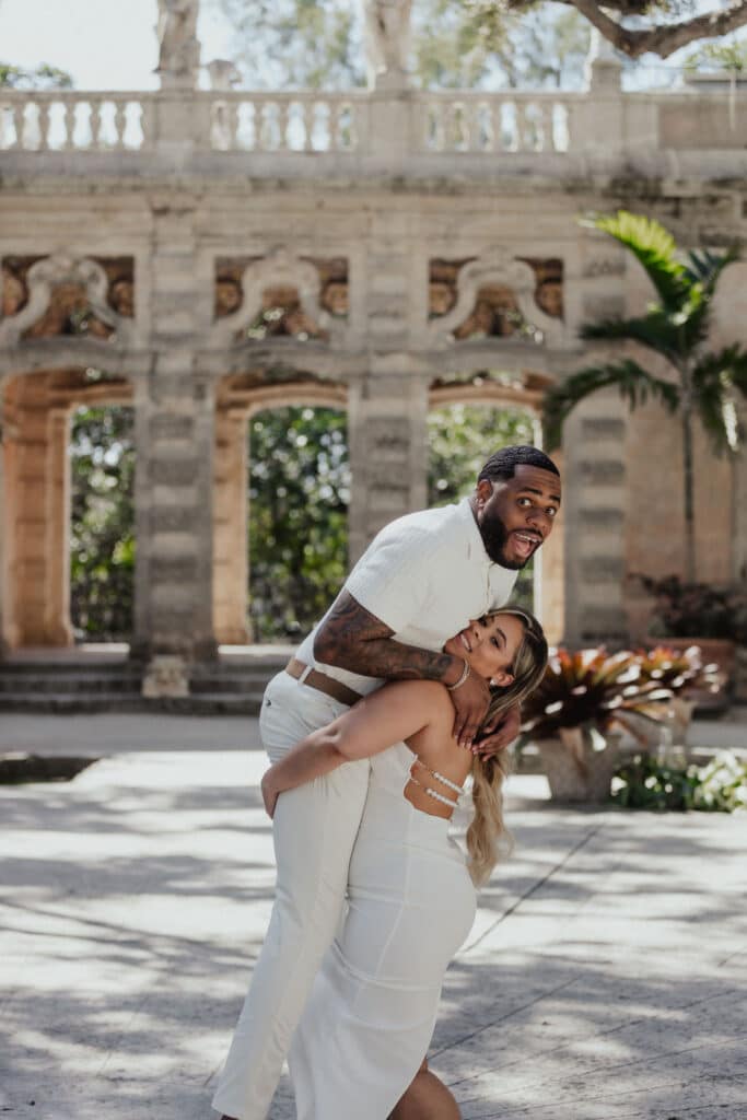 Ashley & Delvon at Vizcaya